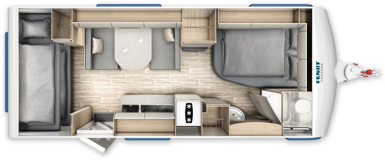 Fendt Bianco Selection 550 SKM Modell 2026 - Прицеп дача: фото 2 Fendt Bianco Selection 550 SKM Modell 2026 - Прицеп дача: фото 2