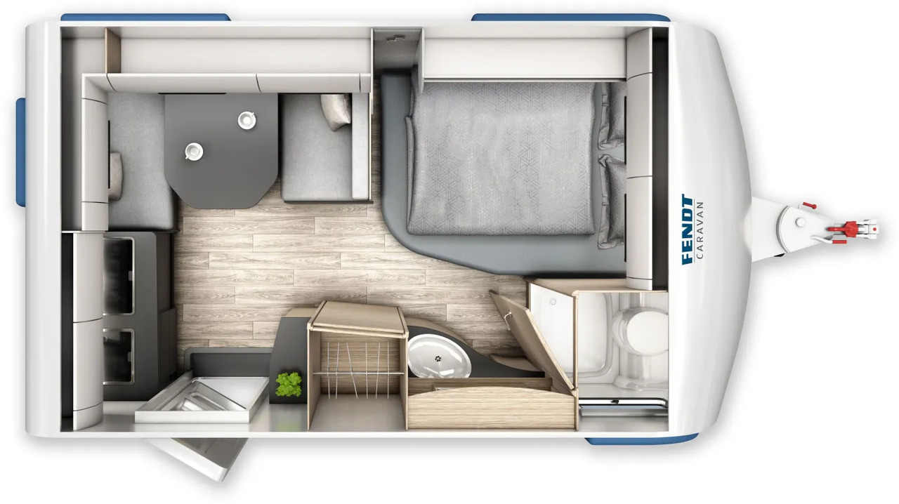 Wohnwagen Fendt Apero Activ 390 FH Modell 2026 - Прицеп дача: фото 2 Wohnwagen Fendt Apero Activ 390 FH Modell 2026 - Прицеп дача: фото 2