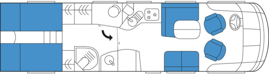 Niesmann + Bischoff Flair 920 BS (Sonderkonfiguration) - Интегрированный автодом: фото 2 Niesmann + Bischoff Flair 920 BS (Sonderkonfiguration) - Интегрированный автодом: фото 2