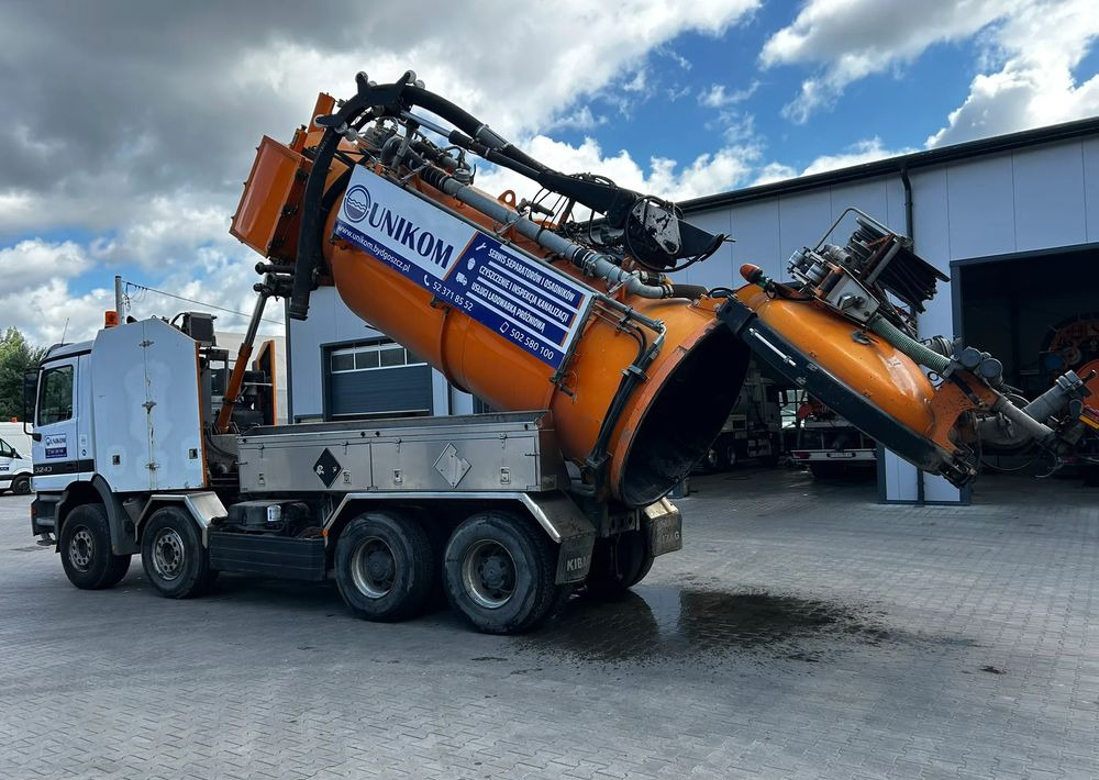 Mercedes-Benz ACTROS 3243 KAISER AQUASTER WUKO - Ассенизатор: фото 2 Mercedes-Benz ACTROS 3243 KAISER AQUASTER WUKO - Ассенизатор: фото 2