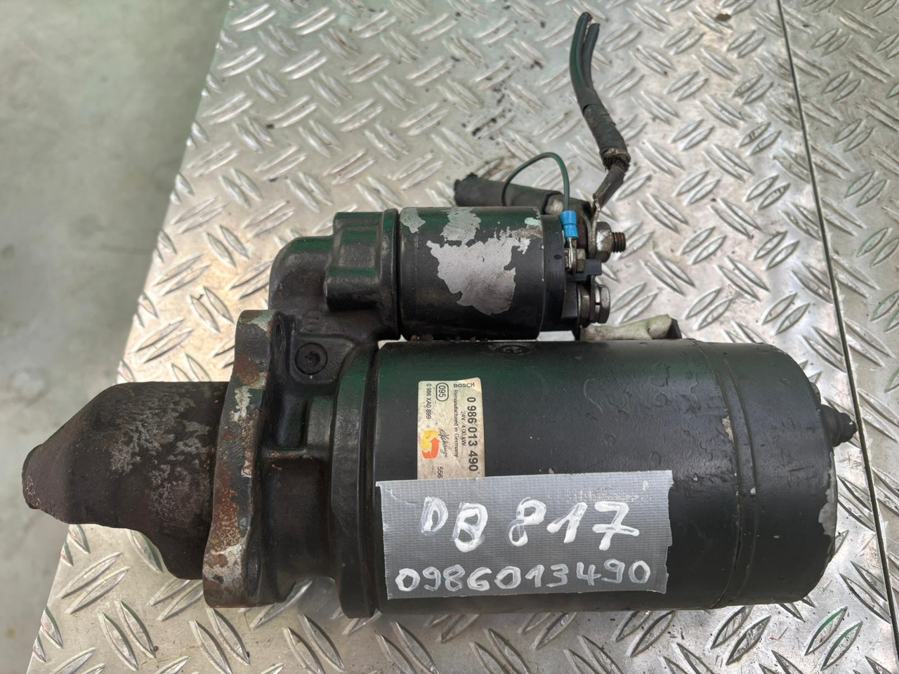 Neuwertiger Anlasser, DB 817 Motor Typ OM 366 LA, Bosch, Artikel - Nr. : 0986013490 - Стартер для Грузовиков: фото 1 Neuwertiger Anlasser, DB 817 Motor Typ OM 366 LA, Bosch, Artikel - Nr. : 0986013490 - Стартер для Грузовиков: фото 1