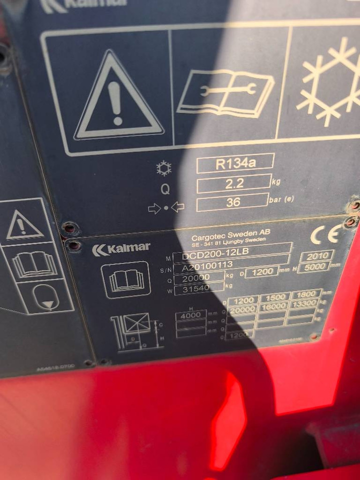 Kalmar DCD 200-12 LB - Дизельный погрузчик: фото 5 Kalmar DCD 200-12 LB - Дизельный погрузчик: фото 5