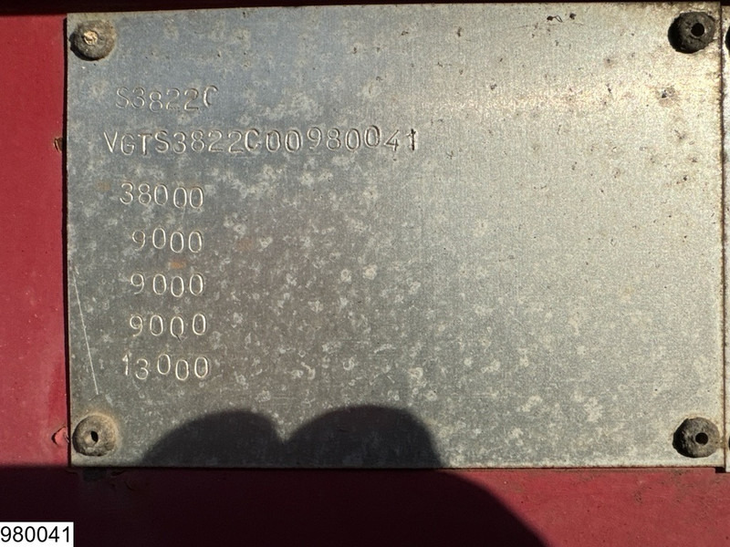 ASCA Chassis 20 ft, ADR - Полуприцеп-контейнеровоз/ Сменный кузов: фото 4 ASCA Chassis 20 ft, ADR - Полуприцеп-контейнеровоз/ Сменный кузов: фото 4