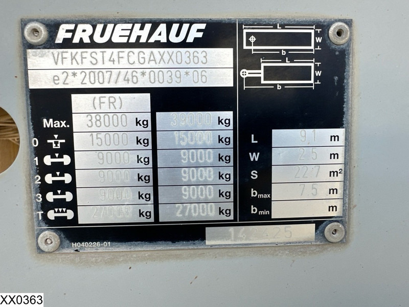 Fruehauf kipper - Самосвальный полуприцеп: фото 4 Fruehauf kipper - Самосвальный полуприцеп: фото 4