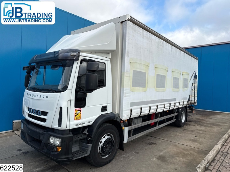 Iveco Eurocargo 180E28 EURO 5 EEV, Dhollandia - Тентованный грузовик: фото 1 Iveco Eurocargo 180E28 EURO 5 EEV, Dhollandia - Тентованный грузовик: фото 1