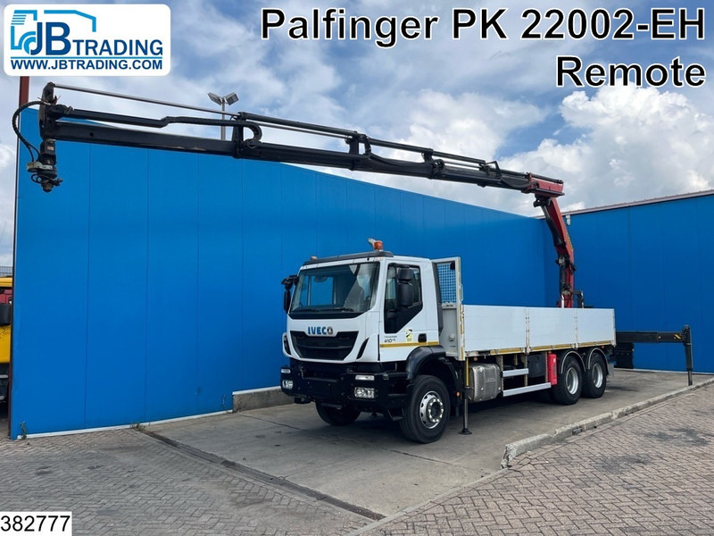 Iveco Trakker 410 6x4, EURO 6, Retarder, Palfinger, Remote - Грузовик бортовой/ Платформа, Автоманипулятор: фото 1 Iveco Trakker 410 6x4, EURO 6, Retarder, Palfinger, Remote - Грузовик бортовой/ Платформа, Автоманипулятор: фото 1