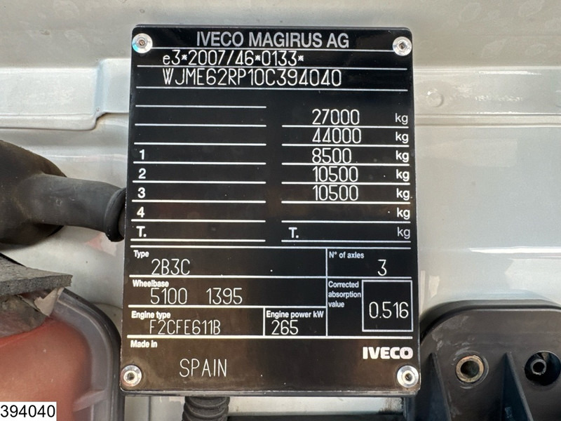 Грузовик бортовой/ Платформа, Автоманипулятор Iveco X-Way 360 6X4, EURO 6, Steel suspension, Palfinger: фото 7