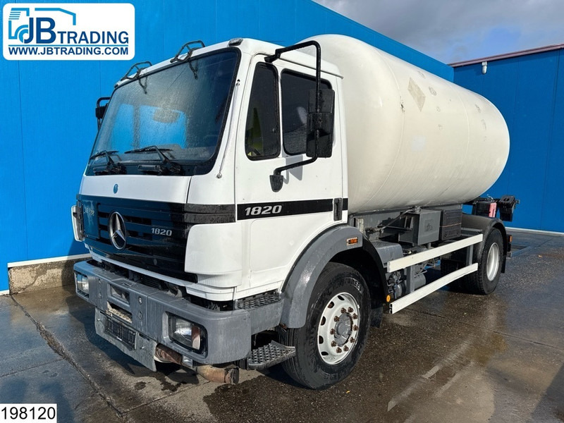 Mercedes-Benz 1820 15375 Liter, LPG GPL, Gastank, Steel suspension - Грузовик-цистерна: фото 1 Mercedes-Benz 1820 15375 Liter, LPG GPL, Gastank, Steel suspension - Грузовик-цистерна: фото 1