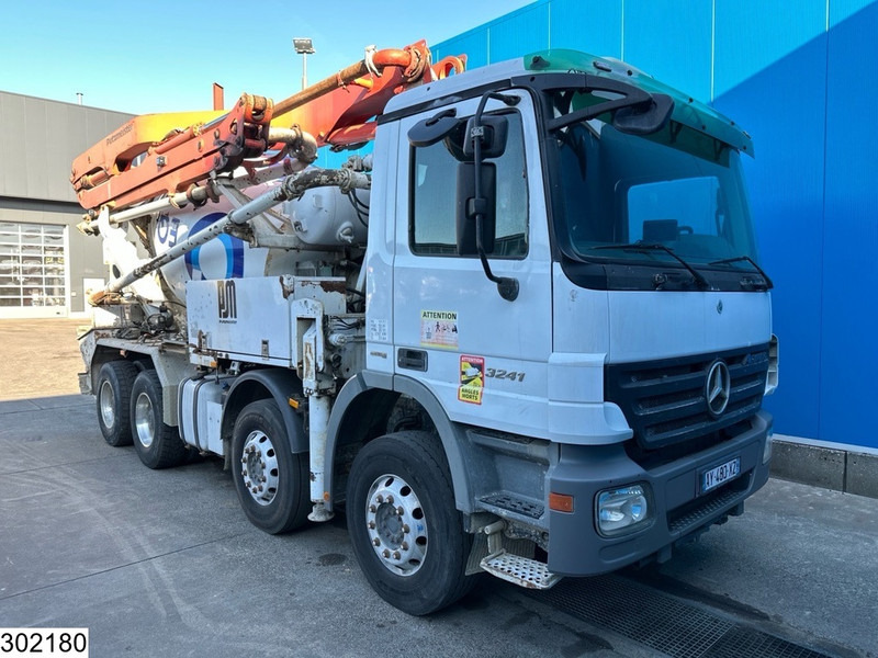 Mercedes-Benz Actros 3241 8x4, PUMI, Putzmeister, 21 MTR, Telligent 16 - Автобетононасос: фото 3 Mercedes-Benz Actros 3241 8x4, PUMI, Putzmeister, 21 MTR, Telligent 16 - Автобетононасос: фото 3