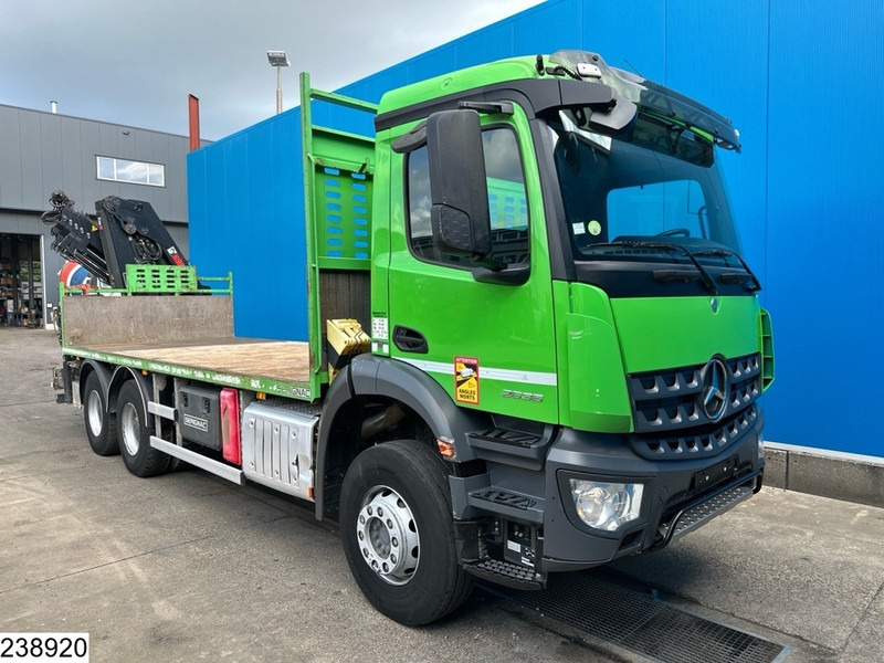 Mercedes-Benz Arocs 2636 6x4, EURO 6, Hiab, Remote, Steel Suspension - Грузовик бортовой/ Платформа, Автоманипулятор: фото 3 Mercedes-Benz Arocs 2636 6x4, EURO 6, Hiab, Remote, Steel Suspension - Грузовик бортовой/ Платформа, Автоманипулятор: фото 3