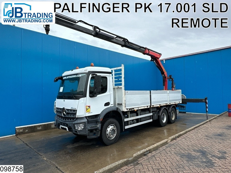 Mercedes-Benz Arocs 2640 6X4, EURO 6, Retarder, Palfinger - Грузовик бортовой/ Платформа, Автоманипулятор: фото 1 Mercedes-Benz Arocs 2640 6X4, EURO 6, Retarder, Palfinger - Грузовик бортовой/ Платформа, Автоманипулятор: фото 1