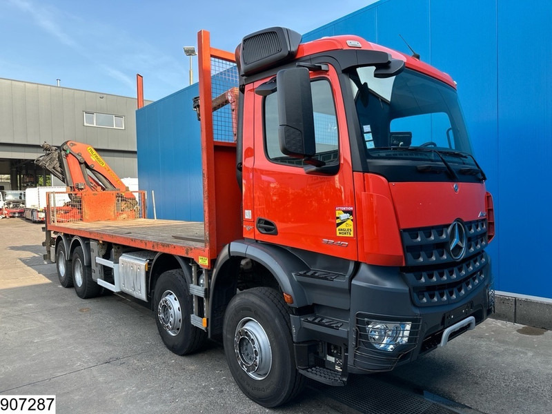 Mercedes-Benz Arocs 3240 8X4, EURO 6, Steel suspension, Palfinger - Грузовик бортовой/ Платформа, Автоманипулятор: фото 3 Mercedes-Benz Arocs 3240 8X4, EURO 6, Steel suspension, Palfinger - Грузовик бортовой/ Платформа, Автоманипулятор: фото 3