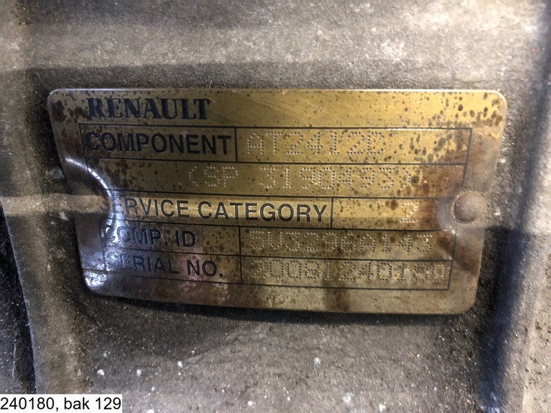 Renault AT2412C, Automatic, Retarder - Коробка передач: фото 3 Renault AT2412C, Automatic, Retarder - Коробка передач: фото 3