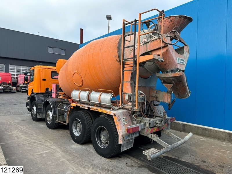 Scania P 380 8X4, Manual, Steel suspension, Stetter 8M3 - Автобетоносмеситель: фото 4 Scania P 380 8X4, Manual, Steel suspension, Stetter 8M3 - Автобетоносмеситель: фото 4