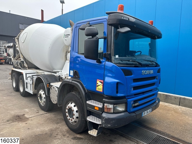 Scania P 420 EURO 5, Retarder, 9m3, Steel suspension - Автобетоносмеситель: фото 3 Scania P 420 EURO 5, Retarder, 9m3, Steel suspension - Автобетоносмеситель: фото 3