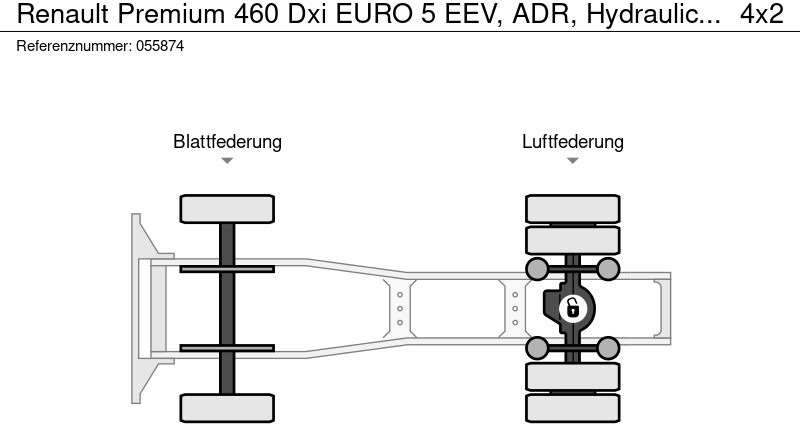 Renault Premium 460 Dxi EURO 5 EEV, ADR, Hydraulic, Standairco в лизинг Renault Premium 460 Dxi EURO 5 EEV, ADR, Hydraulic, Standairco: фото 11 Renault Premium 460 Dxi EURO 5 EEV, ADR, Hydraulic, Standairco в лизинг Renault Premium 460 Dxi EURO 5 EEV, ADR, Hydraulic, Standairco: фото 11