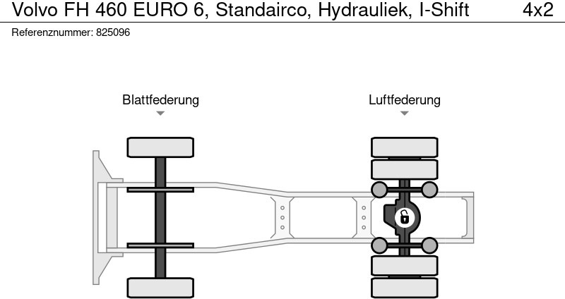 Тягач Volvo FH 460 EURO 6, Standairco, Hydrauliek, I-Shift: фото 13