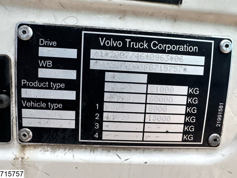 Тягач Volvo FM 460 EURO 6, Lohr, PTO: фото 7