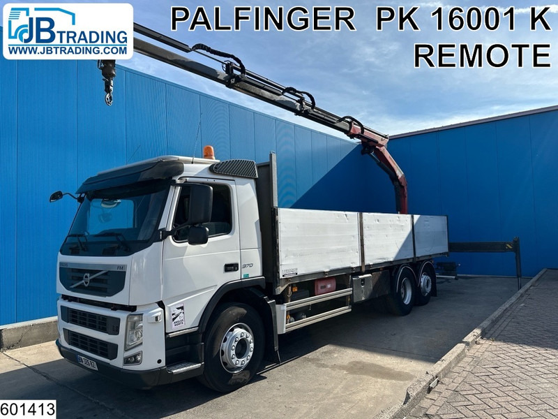Volvo FM 370 6X2, EURO 5, Palfinger, Remote - Грузовик бортовой/ Платформа, Автоманипулятор: фото 1 Volvo FM 370 6X2, EURO 5, Palfinger, Remote - Грузовик бортовой/ Платформа, Автоманипулятор: фото 1