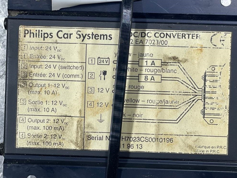 Ahlmann AZ14-4107105A-AC/DC Converter/Spannungswandler - Электрическая система для Строительной техники: фото 5 Ahlmann AZ14-4107105A-AC/DC Converter/Spannungswandler - Электрическая система для Строительной техники: фото 5