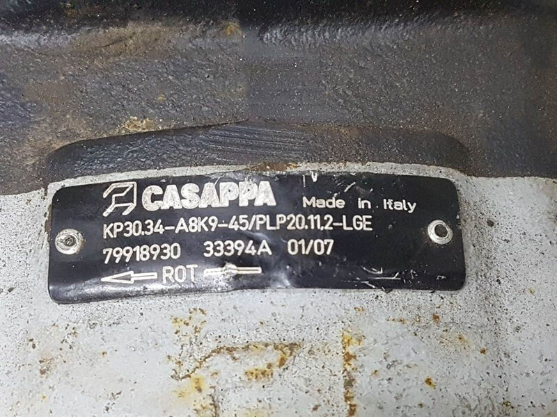Casappa KP30.34-A8K9-45/PLP20.11,2-LGE-79918930-Gearpump - Гидравлика для Строительной техники: фото 5 Casappa KP30.34-A8K9-45/PLP20.11,2-LGE-79918930-Gearpump - Гидравлика для Строительной техники: фото 5