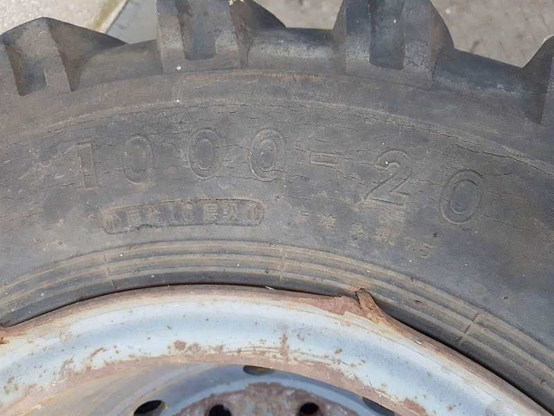 Шины и диски для Строительной техники Furukawa W725LS-10.00-20-Tire/Reifen/Band: фото 8