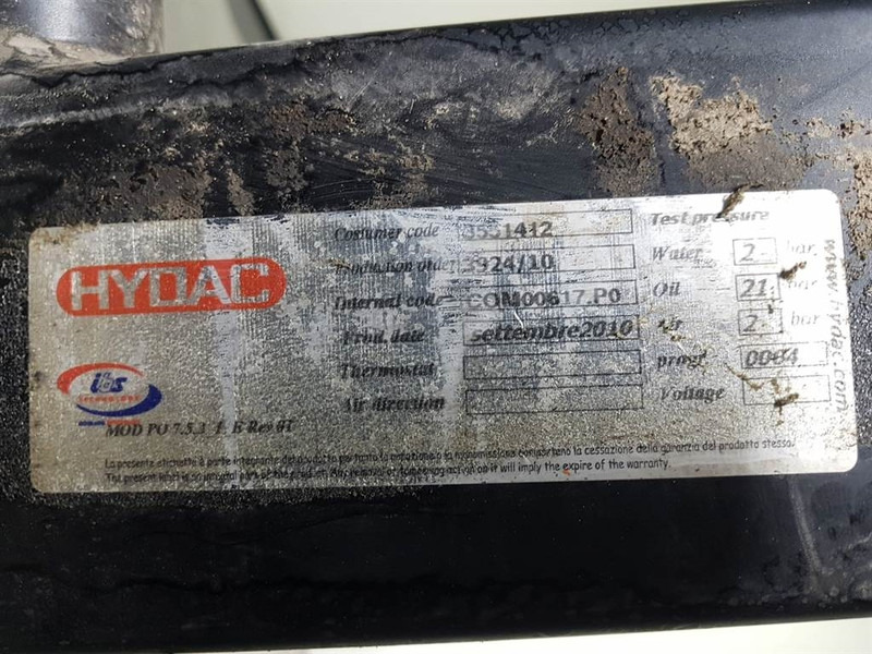 Hydac CMS-Combination Cooler/Kühler/Koeler - Двигатель и запчасти для Строительной техники: фото 4 Hydac CMS-Combination Cooler/Kühler/Koeler - Двигатель и запчасти для Строительной техники: фото 4