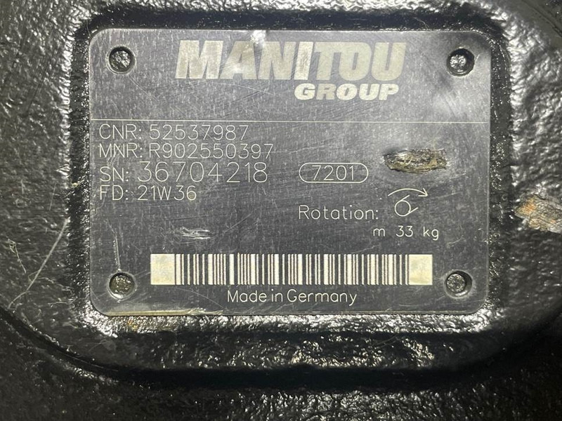 Manitou MLT635/741/940-52537987-Drive pump/Fahrpumpe - Гидравлика для Строительной техники: фото 5 Manitou MLT635/741/940-52537987-Drive pump/Fahrpumpe - Гидравлика для Строительной техники: фото 5