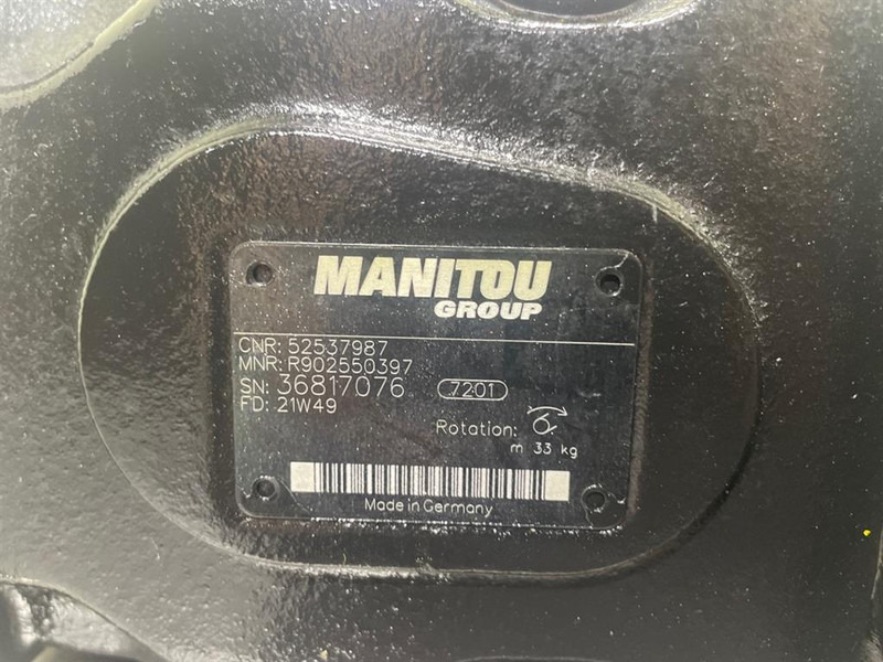 Manitou MLT635/741/940-52537987-Load sensing pump - Гидравлика для Строительной техники: фото 5 Manitou MLT635/741/940-52537987-Load sensing pump - Гидравлика для Строительной техники: фото 5