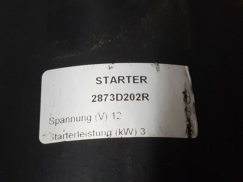 Perkins 1006-12V 10T 3,0KW-Starter/Anlasser/Startmotor - Двигатель для Строительной техники: фото 5 Perkins 1006-12V 10T 3,0KW-Starter/Anlasser/Startmotor - Двигатель для Строительной техники: фото 5