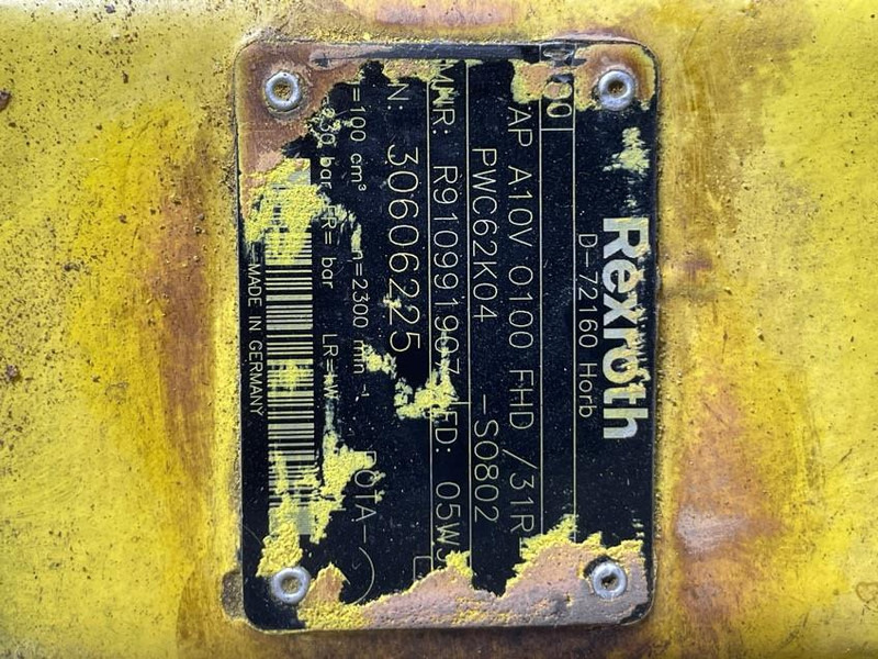 Rexroth A10VO100FHD/31R-Load sensing pump - Гидравлика для Строительной техники: фото 5 Rexroth A10VO100FHD/31R-Load sensing pump - Гидравлика для Строительной техники: фото 5