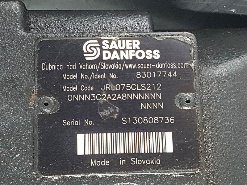 Sauer Danfoss JRL075CLS2120NNN3C2A2A8NNNNNNNNNN - Гидравлика для Строительной техники: фото 3 Sauer Danfoss JRL075CLS2120NNN3C2A2A8NNNNNNNNNN - Гидравлика для Строительной техники: фото 3