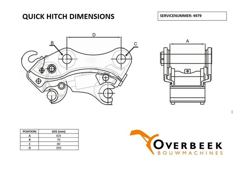 TEFRA R906 / 20T - Liebherr - Quick coupler - Сцепное устройство: фото 3 TEFRA R906 / 20T - Liebherr - Quick coupler - Сцепное устройство: фото 3