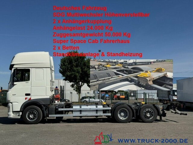 DAF 480 SSC BDF SDG Multiwechsler 2Betten Standklima - Грузовик-контейнеровоз/ Сменный кузов: фото 1 DAF 480 SSC BDF SDG Multiwechsler 2Betten Standklima - Грузовик-контейнеровоз/ Сменный кузов: фото 1