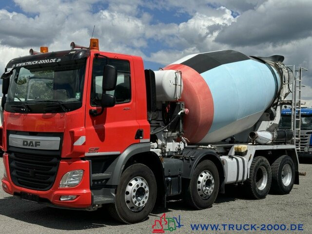 Автобетоносмеситель DAF CF400 8x4 Putzmeister-Intermix 9m3 Deutscher LKW: фото 10