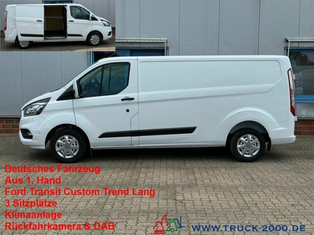 Ford Transit Custom Lang Trend 3Sitzer + Klima + DAB - Легковой фургон: фото 1 Ford Transit Custom Lang Trend 3Sitzer + Klima + DAB - Легковой фургон: фото 1