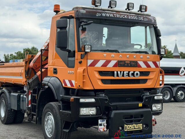 Самосвал, Автоманипулятор Iveco Stralis AD190T33 4x4 Winterdienst Atlas Kran: фото 10