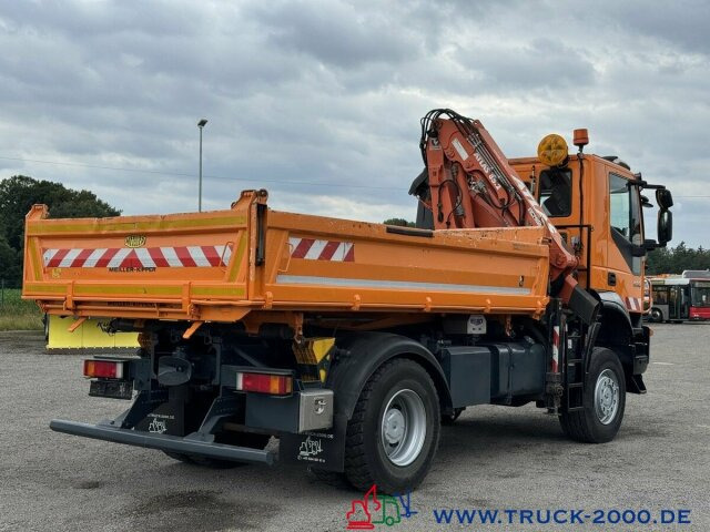 Самосвал, Автоманипулятор Iveco Stralis AD190T33 4x4 Winterdienst Atlas Kran: фото 13