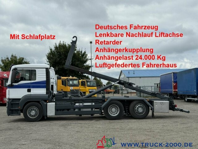 MAN TGA 26.480 Palift Bett+ Retarder+ AHK 24.000 Kg - Крюковой мультилифт: фото 1 MAN TGA 26.480 Palift Bett+ Retarder+ AHK 24.000 Kg - Крюковой мультилифт: фото 1
