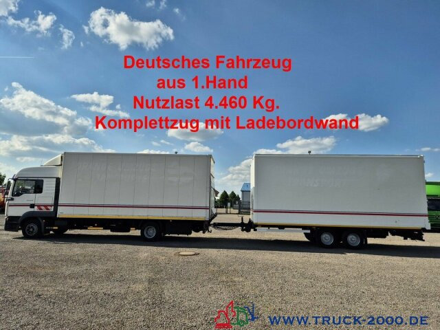 MAN TGL 8.210 Möbel Komplettzug Klima 4,5t. Nutzlast - Тентованный грузовик: фото 1 MAN TGL 8.210 Möbel Komplettzug Klima 4,5t. Nutzlast - Тентованный грузовик: фото 1