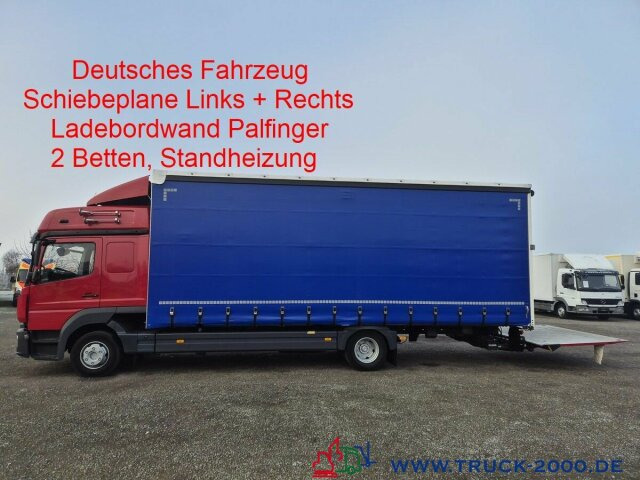Mercedes-Benz 823 Schiebeplane L+R LBW nur 164TKM Gr.Haus 1.Hd - Тентованный фургон: фото 1 Mercedes-Benz 823 Schiebeplane L+R LBW nur 164TKM Gr.Haus 1.Hd - Тентованный фургон: фото 1