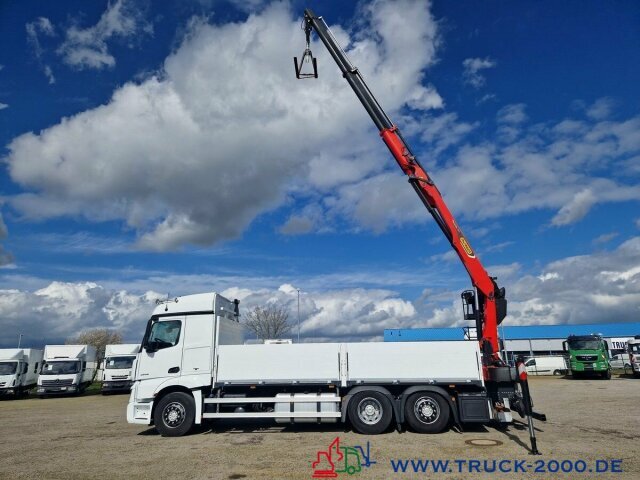 Грузовик бортовой/ Платформа, Автоманипулятор Mercedes-Benz Actros 2548 6x2 Kran PK20501 bei 11m/1,64 Tonnen: фото 7