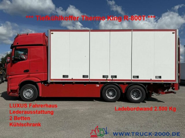 Mercedes-Benz Actros 2663 Tiefkühler Thermo King T-800R + LBW - Рефрижератор: фото 1 Mercedes-Benz Actros 2663 Tiefkühler Thermo King T-800R + LBW - Рефрижератор: фото 1