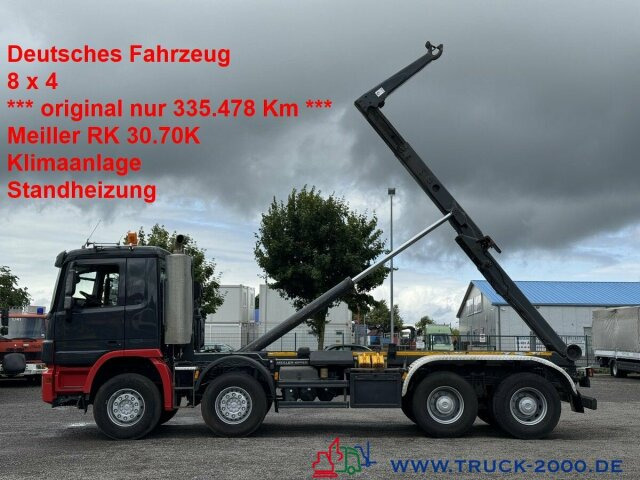Mercedes-Benz Actros 3248 8x4 Meiller RK 30.70K NUR 335.482 Km - Крюковой мультилифт: фото 1 Mercedes-Benz Actros 3248 8x4 Meiller RK 30.70K NUR 335.482 Km - Крюковой мультилифт: фото 1