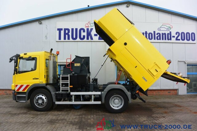 Подметально-уборочная машина Mercedes-Benz Atego 1524 Bucher Johnston VS651 Deutsches Gerät: фото 12
