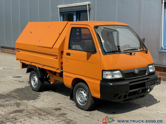 Мусоровоз Piaggio Porter Kipper Müllwagen- Gehweg Reinigung 1.Hand: фото 10