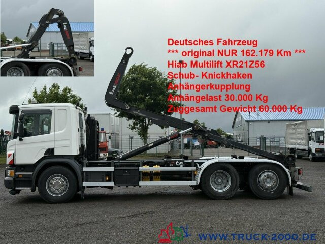 Scania P 410 Hiab Lenkbare Nachlauf Liftachse Nur162TKM - Крюковой мультилифт: фото 1 Scania P 410 Hiab Lenkbare Nachlauf Liftachse Nur162TKM - Крюковой мультилифт: фото 1