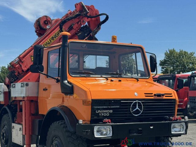 Unimog U1700 Kran PK16000 + Jib Höhe 22,50m + Winde - Автоманипулятор: фото 5 Unimog U1700 Kran PK16000 + Jib Höhe 22,50m + Winde - Автоманипулятор: фото 5