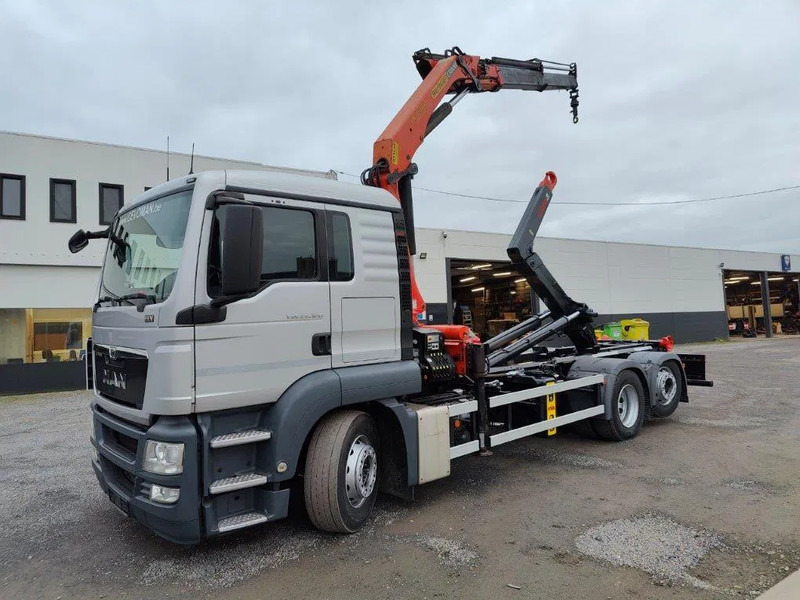 MAN TGS 26.320 Container Multilift + Kraan Palfinger PK16502 - Крюковой мультилифт, Автоманипулятор: фото 1 MAN TGS 26.320 Container Multilift + Kraan Palfinger PK16502 - Крюковой мультилифт, Автоманипулятор: фото 1