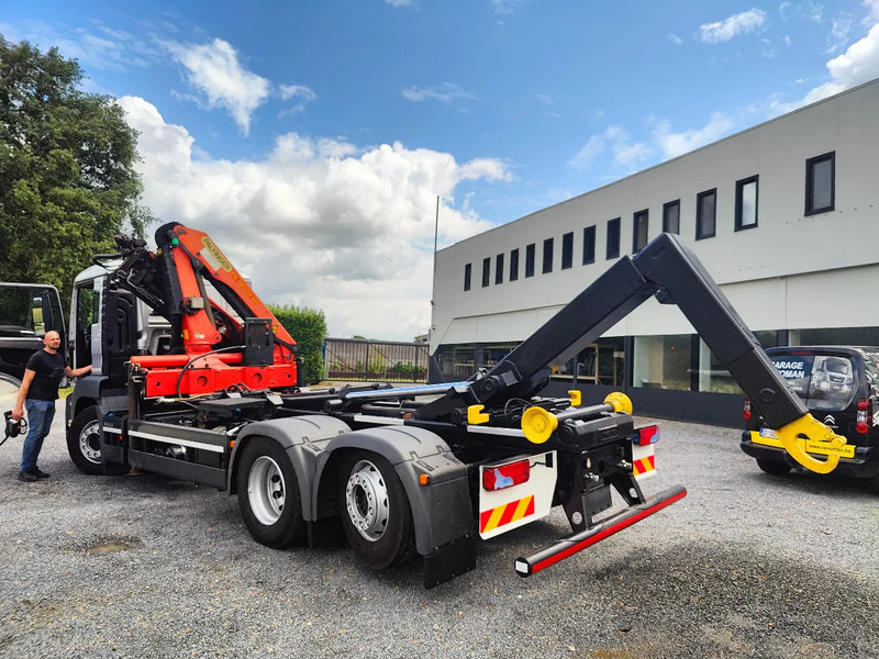 Крюковой мультилифт, Автоманипулятор MAN TGS 26.420 Container / Palfinger PK18002: фото 18